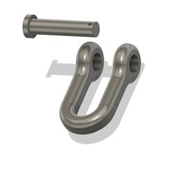 Tiger-Shackle-and-Pin.png Archivo STL gratis Grillete y pasador Tigre 1/35・Objeto imprimible en 3D para descargar