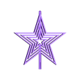 4star_tree.stl STL-Datei Spinning Christmas Star kostenlos・3D-druckbares Modell zum herunterladen