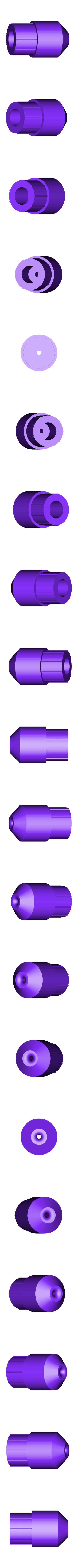 EndCap.stl Download free STL file Probe stick for Si-8b (Си-8б) Geiger Müller tube • 3D printable object, glassy
