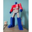 Optimus Prime Low Poly