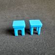 20240405_103242.jpg Miniature furniture for dollhouse, roombox (scale 1:24)