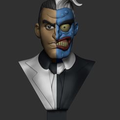 BPR_Composite.jpg Fichier STL Série animée Batman à deux visages・Design pour impression 3D à télécharger