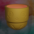 Cute_Face_Halloween_Planter.png 2023 Cute Planters x8