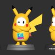 3side.jpg Fall Guys Pikachu