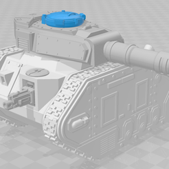 Assembled.png Battle Tank alternative for high and low rez printing - WH40k