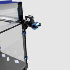 1.png 3MF file Sapphire Pro extruder mount and filament guide・Model to download and 3D print