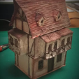 Sin-título.png Fichier STL Maison médiévale H0・Objet pour imprimante 3D à télécharger