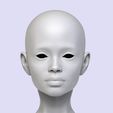 3.44.jpg 4 3D model Head / face / jointed doll / bjd doll / ooak / articulated dolls / Printing