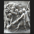 10.png 3D Model STL File for CNC Router Laser & 3D Printer Stations of the Cross Pack