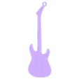 Llavero - Jackson X Series Soloist.stl 🎸 Jackson X Series Soloist with strings | Electric guitar 🎸