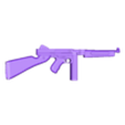 tommygun.stl WW2 Prop-Guns Bundle 1/1 Scale 2 ( tommy/m1 , Panzerschreck54 , dp28 , luger )