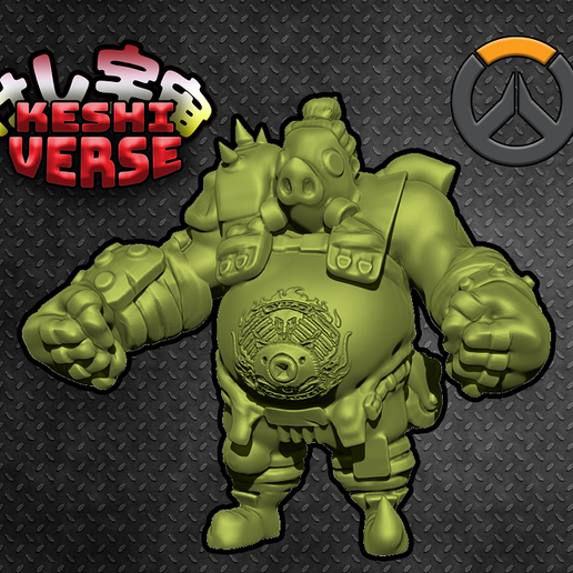 Keshiverse - Roadhog (Overwatch) 3D model