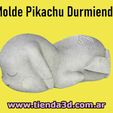 pikachu-durmiendo-1.jpg Pikachu Sleeping Pot Mold