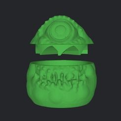 Captura-de-Pantalla-2023-09-24-a-las-0.05.14.jpg STL file GRINDER CREEPY EYEBALL SPECIAL HALLOWEEN GRINDERKING 68X74X66 MM EASY PRINT PRINT IN PLACE FDM.・3D printing model to download