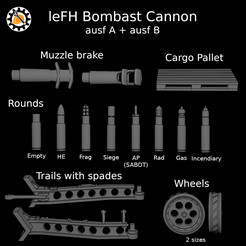 leFH18-Bombast-a-b.png Fichier STL Canon à bombes leFH・Idée pour impression 3D à télécharger