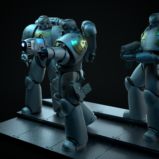 👾 Astartes Retributor squad (Mini version)・Free STL File for 3D ...