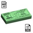 100$-Money-box.png One Hundred Dollars Box | Money Box | Stack of Money