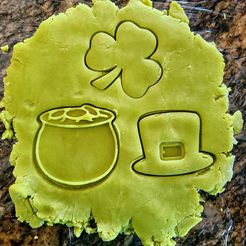 20210317_124705.jpg Archivo STL Cortadores de galletas del Día de San Patricio・Diseño de impresora 3D para descargar