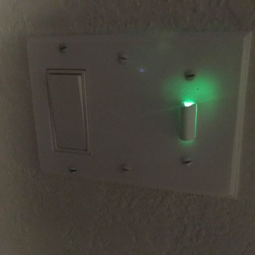 Download free STL file In Wall Sonoff Light Switch Box Push Button • 3D