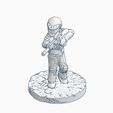 Motorcycle-Gang-Member.png STL file Motorcycle Gang Member With Machine Gun・Design to download and 3D print