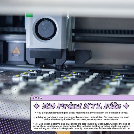 WhatYouGet_3DModels.jpg Foxy/Foxybro Mask 3D Print File Inspired by Five Nights at Freddy's | STL for Cosplay