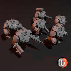 WholeArmy_28.jpg Archivo STL gratis Caminantes de ataque pesados・Diseño de impresora 3D para descargar