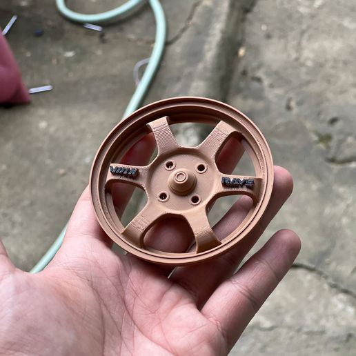 R4YS TE37 w/ Center Cap Eikosha Air Spencer Cantule Case