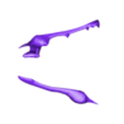 Jaw_right.stl Light-up Gaster Blaster Skull
