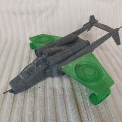 photo1665059021.jpeg Файл STL Gothic Gunship Wings Колеса и оружие・Шаблон для 3D-печати для загрузки