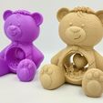 IMG_20230124_225638911_HDR~2.jpg STL-Datei Valentins-Teddybär-Ornament ohne Stützen an Ort und Stelle gedruckt・3D-Druck-Idee zum Herunterladen