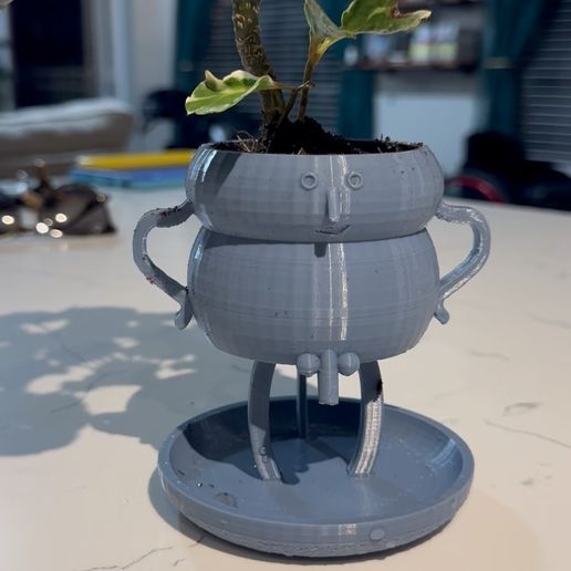 Pee Pot 3D model preview