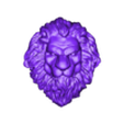lion cnc.stl CNC Lion Head sculpt 3d