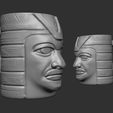 08.jpg Aztec face Coffe - Tea - Milk mug 3D Model