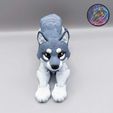 393123154_914967046806741_8228006931787879113_n-1.jpg Flexi Wolf, Print-in-place, Articulated wolf