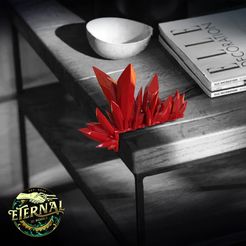 Ultracite-Crystals-Corner-Decoration-Eternal-RENDER-1.jpg 3D file ULTRACYTE CRYSTALS - CORNER DECORATION - ETERNAL・3D print design to download