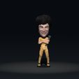 Bruce-Lee02.jpg Bruce Lee CARICATURE FIGURINE-3D PRINT MODEL