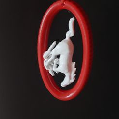 Ford Mustang Schlüsselanhänger 3D Running Pony