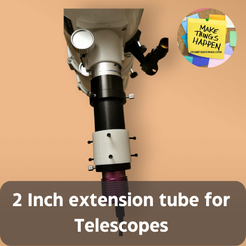 2-Inch-extension-tube-for-Telescopes.png Telescope 2 Inch Focuser extension tube