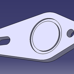 PLAQUE-RENIFLARD-TURBO.png Fichier STL Couvercle de suppression reniflard turbo ea113, delate turbo breather・Plan imprimable en 3D à télécharger
