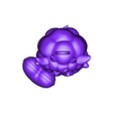 STL.stl Cute Sun Face Pendant 3D PRINTABLE MODEL