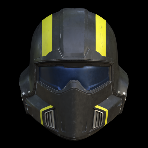 front.png Helldivers 2 B-01 Helmet fichier d'impression 3d