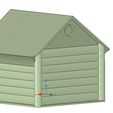 cat_dog_house_v1-11.jpg doghouse cathouse housekeeper for real 3D printing