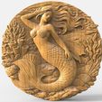 Mermaid-CNC-.1.jpg Mermaid CNC STL file