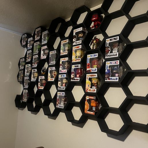 Hexagon for Funko Pops 3D model