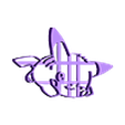 PIKACHU 2.stl STL file PIKACHU 2 - COOKIE CUTTER ANIME・3D print object to download