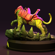battle-cat-final.413.png Cringer Battle catr from He-Man STL 3d printing collectibles by CG Pyro fanarts