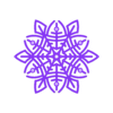 snowflake_set3_2.STL floco de neve