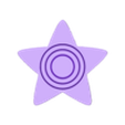KEYCHAIN - Star Gyroscope.stl Star Shape Gyroscope Keychain