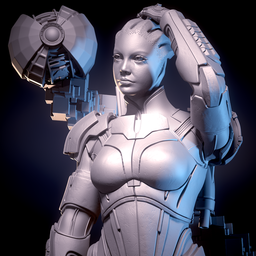 main1_Close-Camera-_001.png Mass Effect Fanart - Liara TSoni Modelo de impresión 3D Pose 1 Modelo de impresión 3D