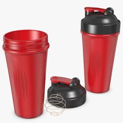 Rendering01.jpg 3D file Shaker cup・Template to download and 3D print